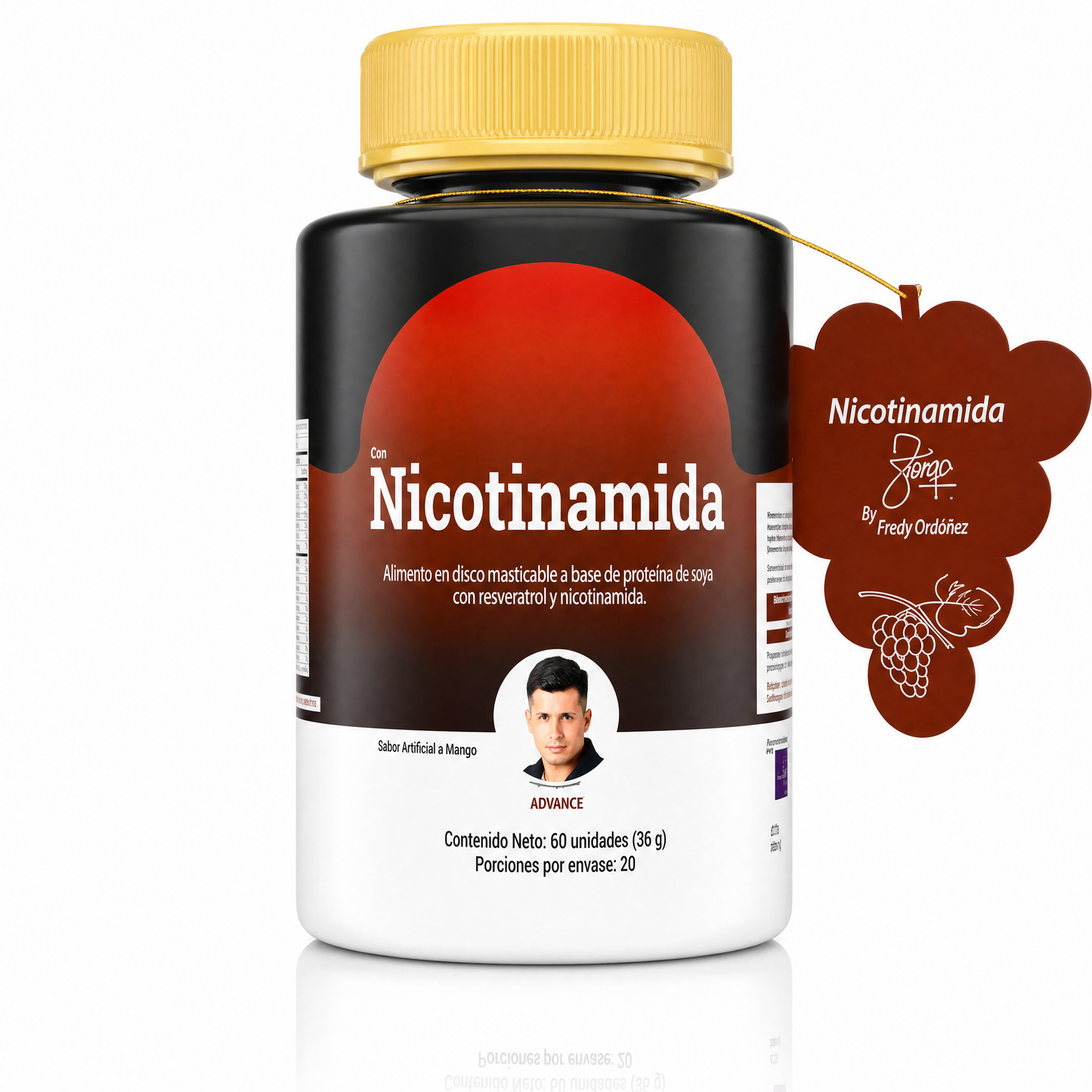 Nicotinamida NAD+ Suplemento de Energía Celular | AMBRA